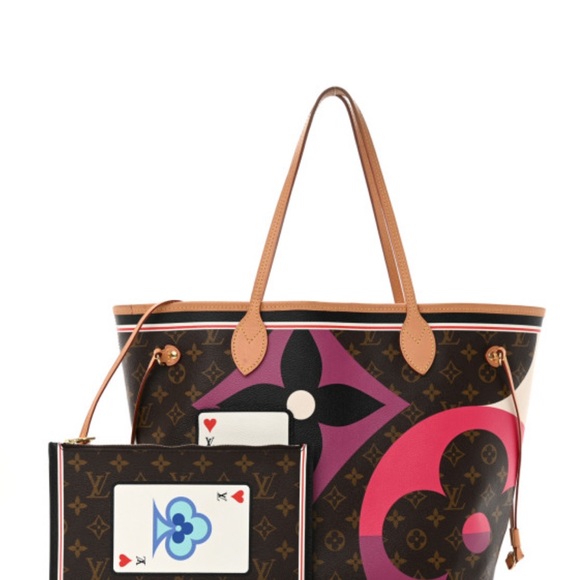 LOUIS VUITTON Monogram Game On Neverfull MM - Picture 2 of 14